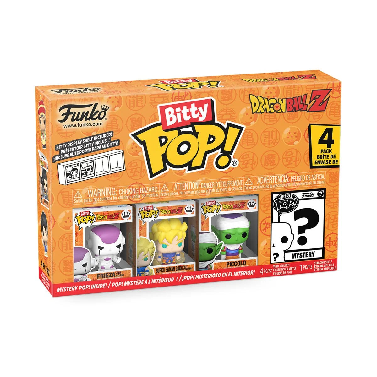 Image of Dragon Ball Z Frieza Bitty Funko Pop! Mini-Figure 4-Pack - Specialty Series
