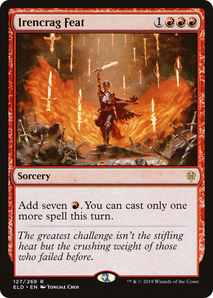 Image of Irencrag Feat (ELD-127) - Throne of Eldraine Foil