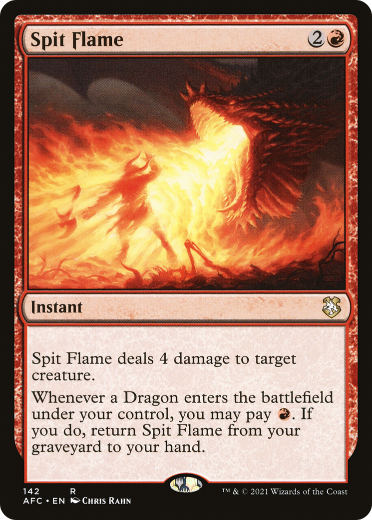 Image of Spit Flame (AFC-142) - Forgotten Realms Commander