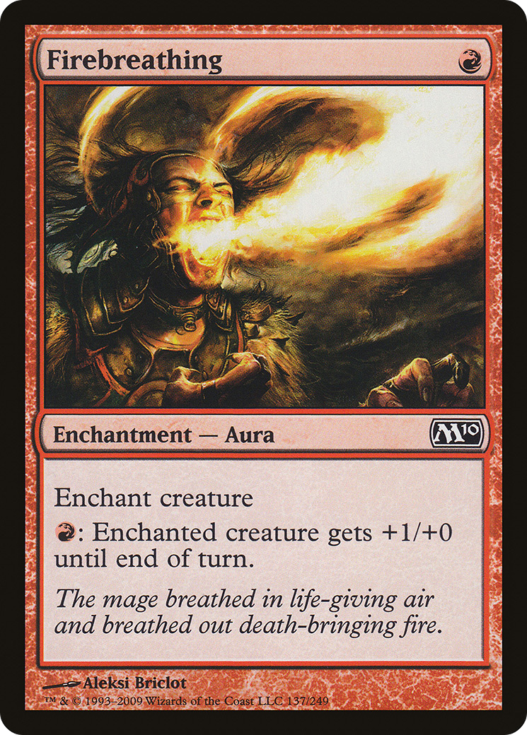 Image of Firebreathing (M10-137) - Magic 2010