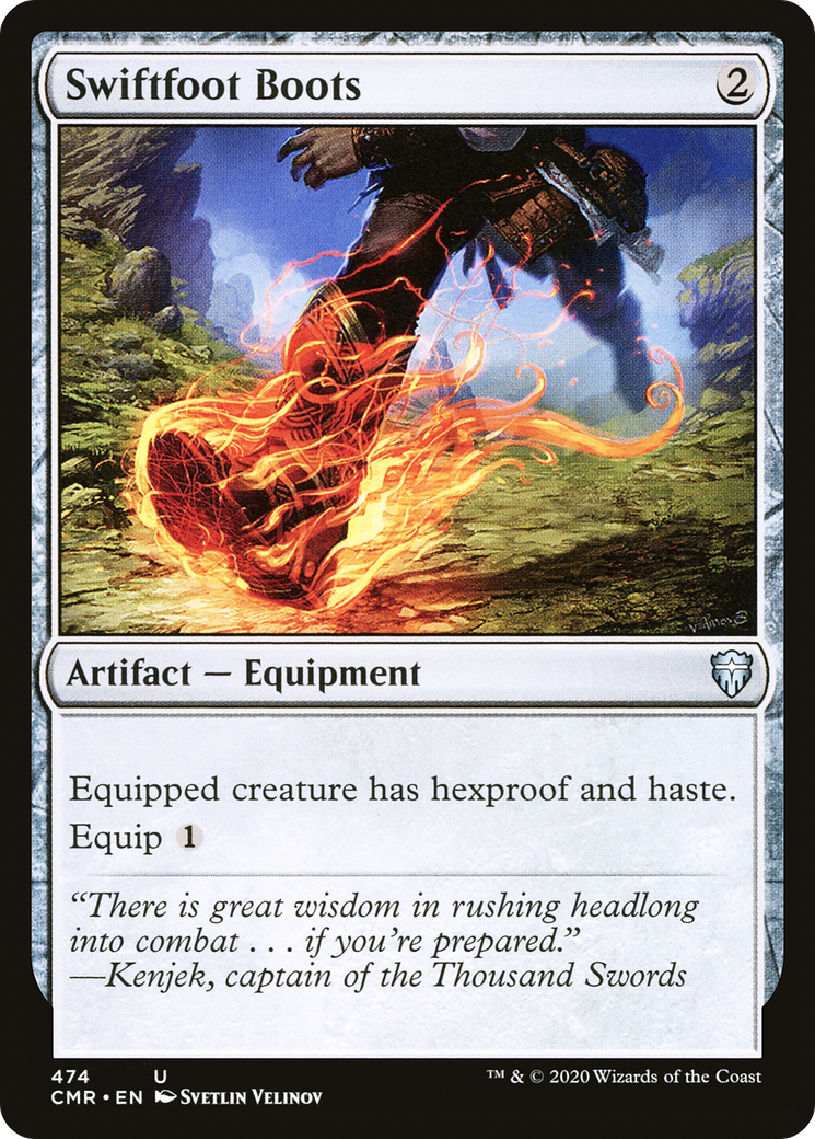 Image of Swiftfoot Boots (CMR-474) - Commander Legends