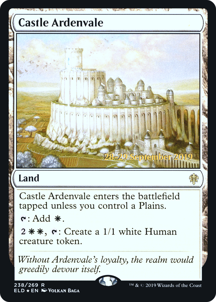 Image of Castle Ardenvale (PRE-238S) - Throne of Eldraine Promos Foil