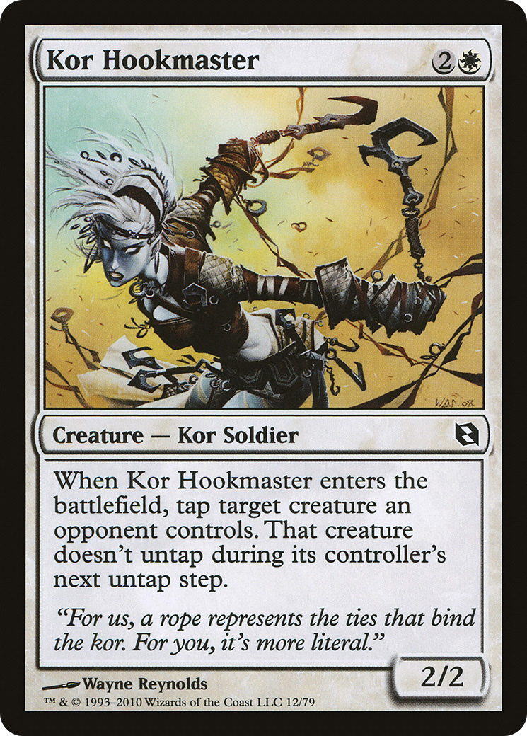 Image of Kor Hookmaster (DDF-012) - Duel Decks: Elspeth vs. Tezzeret