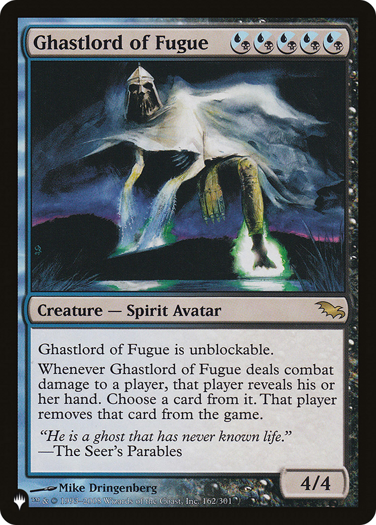 Image of Ghastlord of Fugue (LIST-SHM-162) - The List