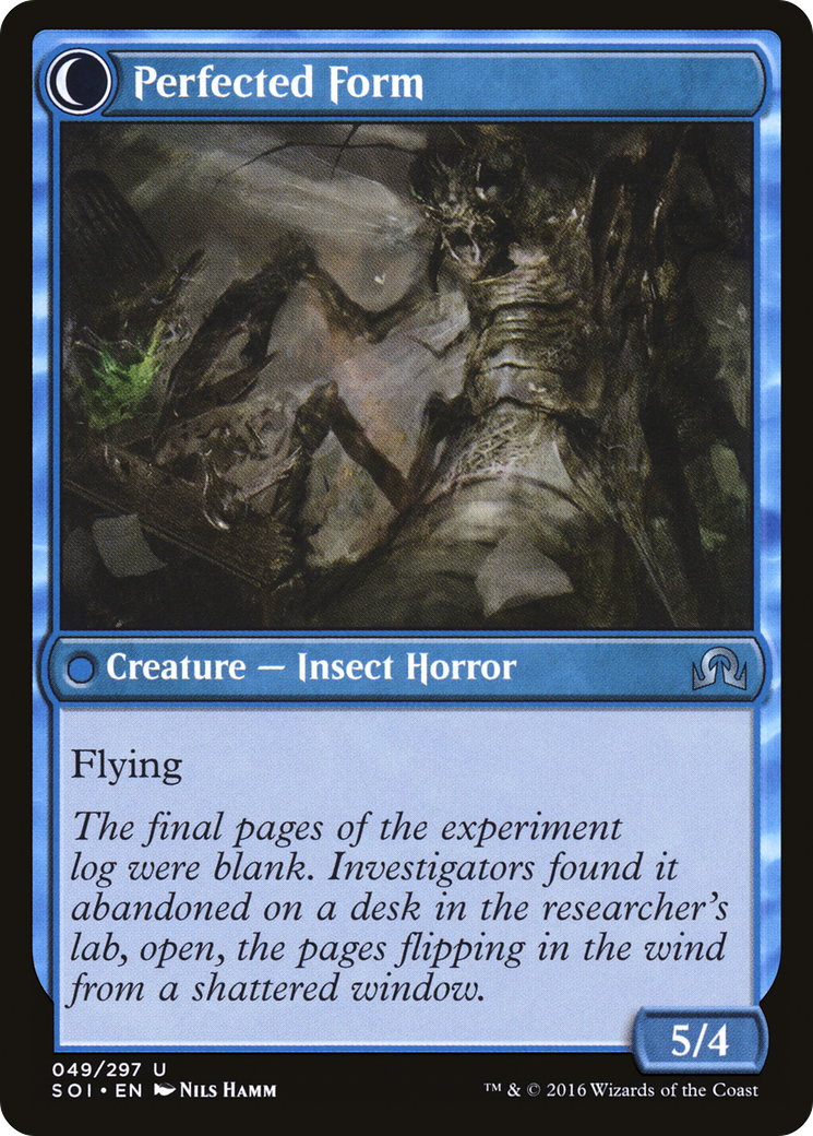 Image of Aberrant Researcher (SOI-049) - Shadows over Innistrad: (Double Faced Transform) Foil