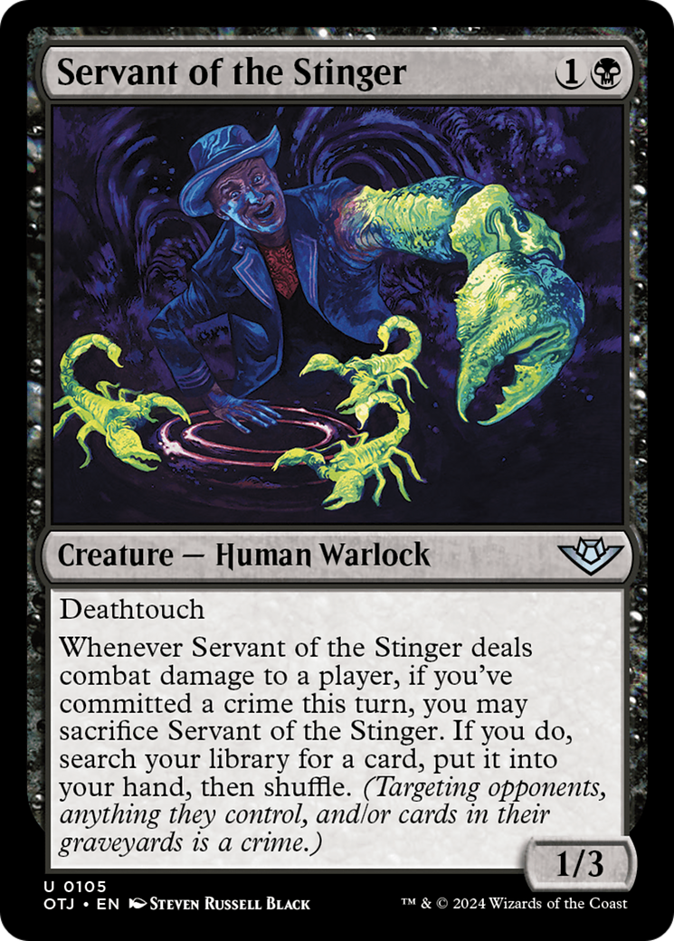 Image of Servant of the Stinger (OTJ-105) - Outlaws of Thunder Junction