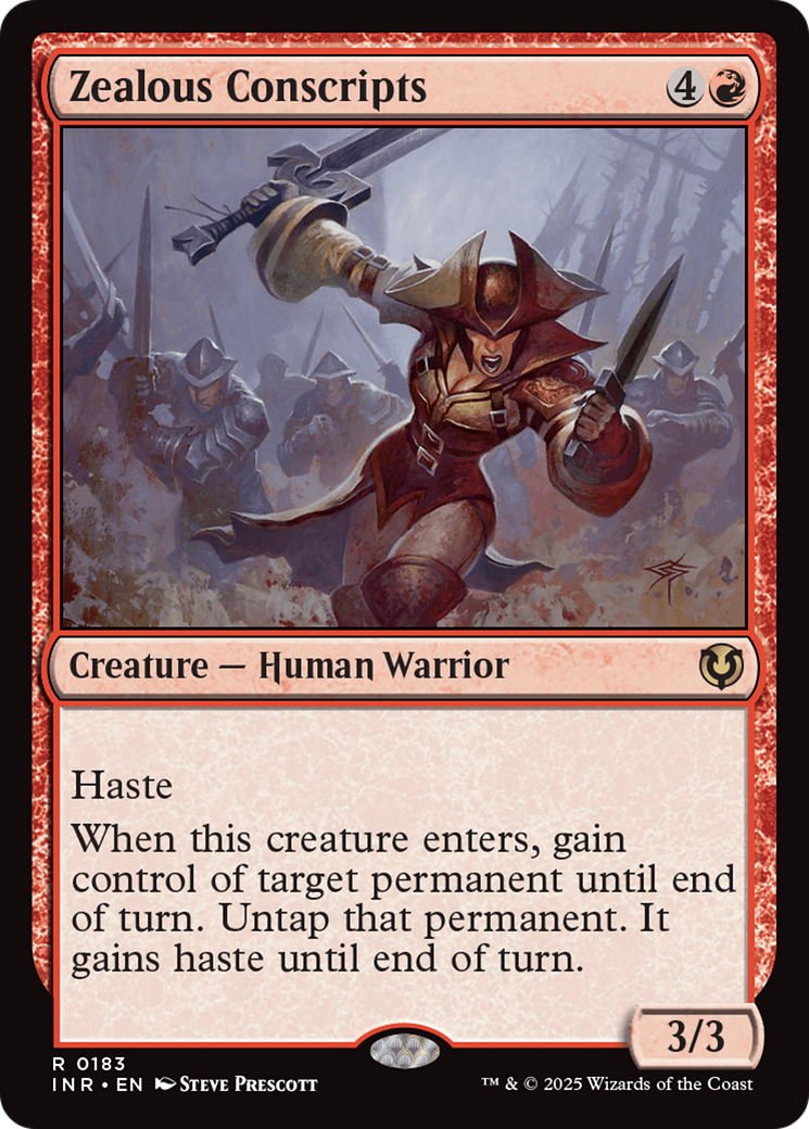 Image of Zealous Conscripts (INR-183) - Innistrad Remastered