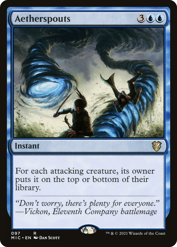 Image of Aetherspouts (MIC-097) - Midnight Hunt Commander