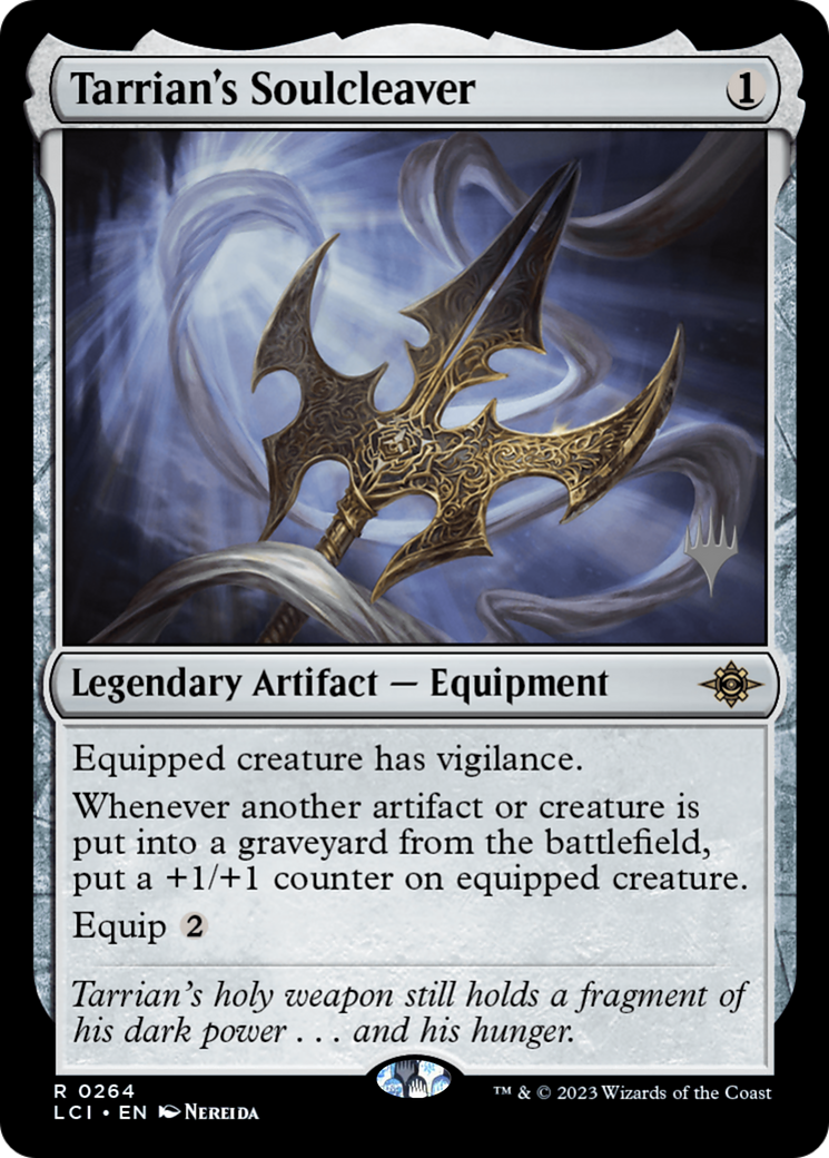 Image of Tarrian's Soulcleaver (PPLCI-264) - The Lost Caverns of Ixalan Promos Foil