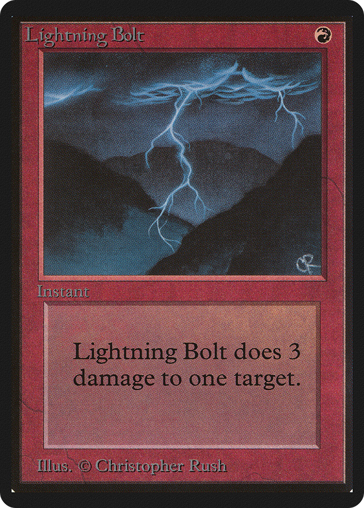 Image of Lightning Bolt (LEB-) - Limited Edition Beta