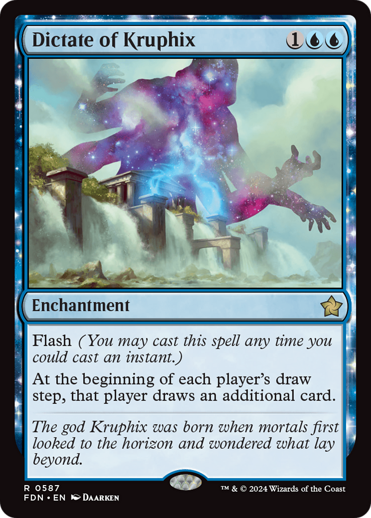 Image of Dictate of Kruphix (FDN-587) - Foundations: (enchantment)