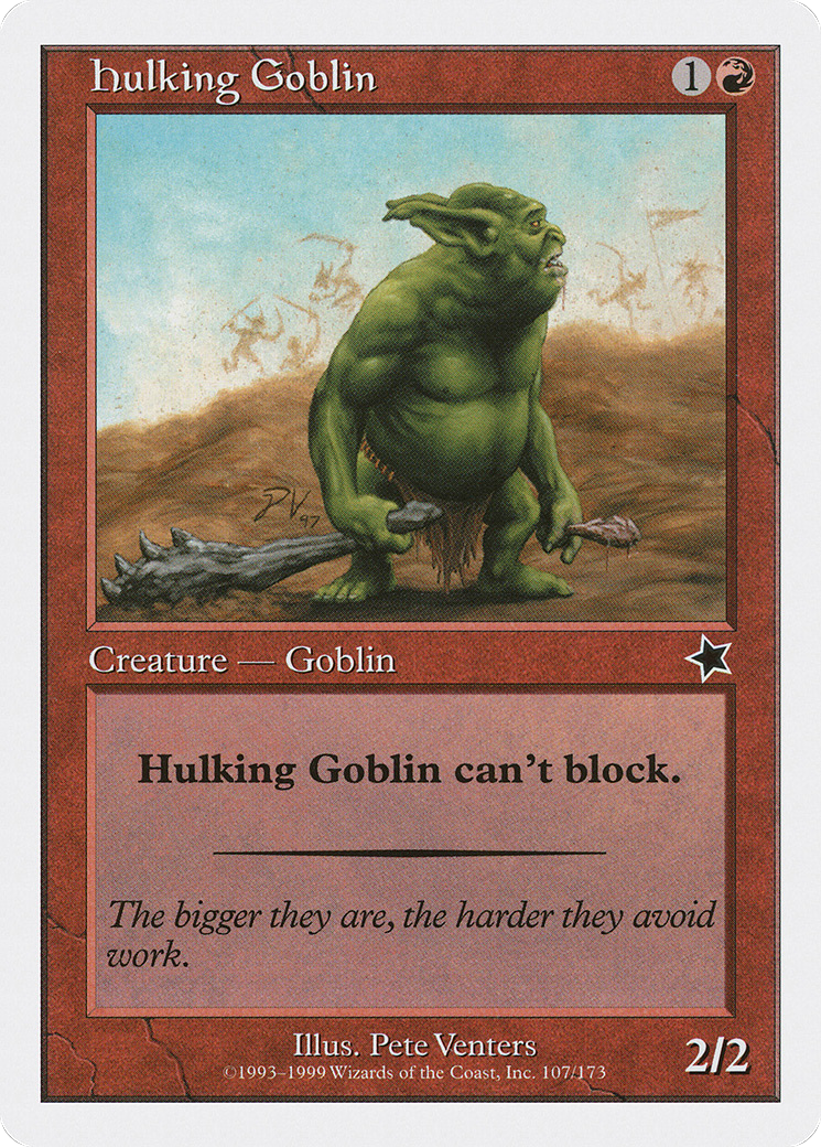 Image of Hulking Goblin (S99-107) - Starter 1999