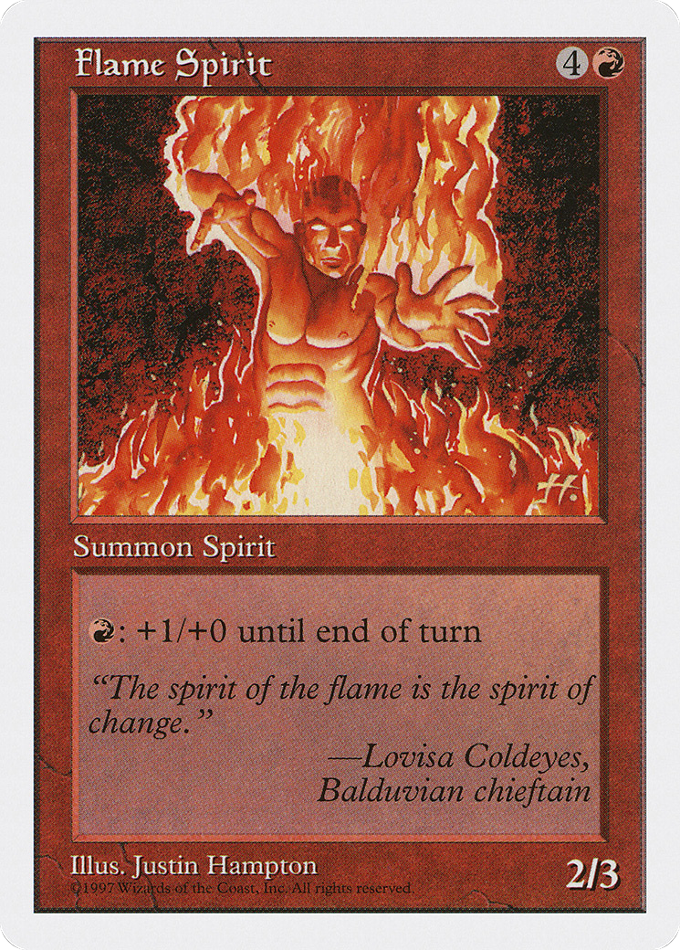 Image of Flame Spirit (5ED-) - Fifth Edition