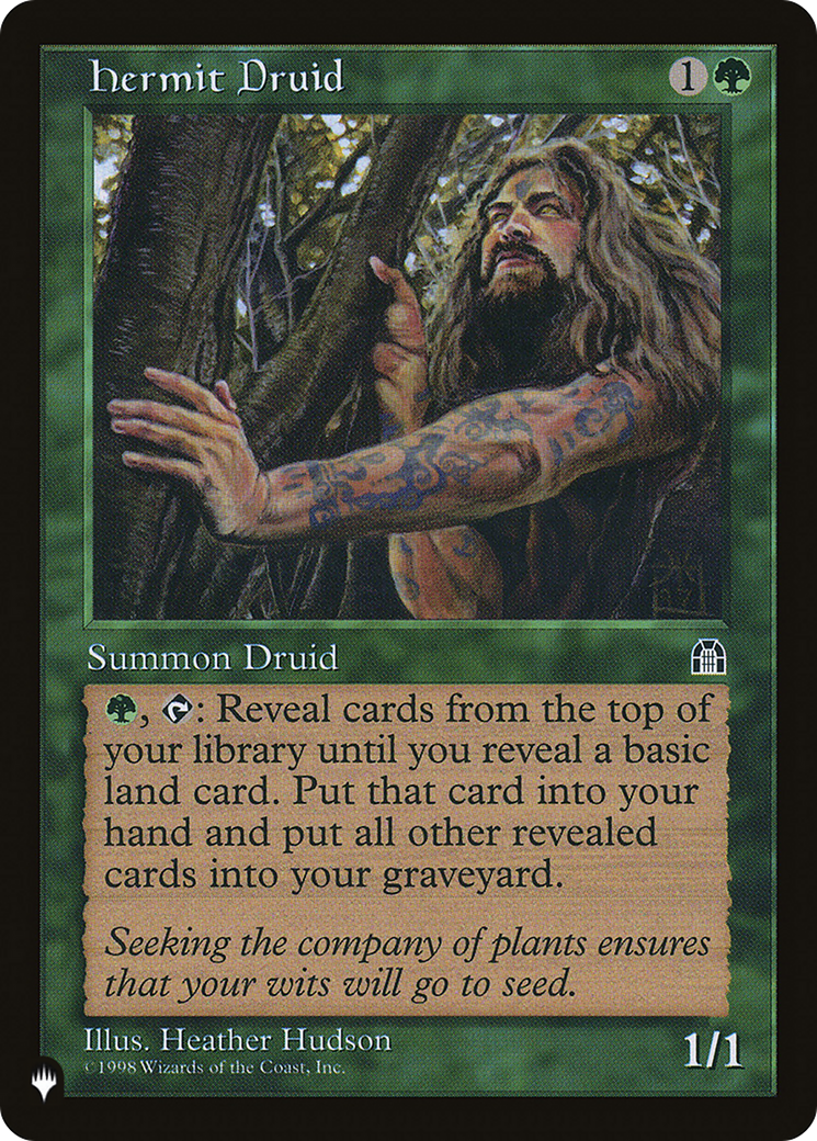 Image of Hermit Druid (LIST-STH-108) - The List