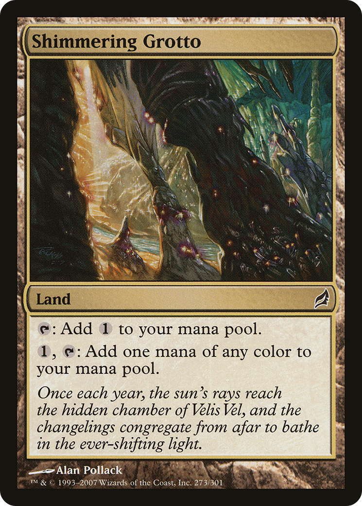 Image of Shimmering Grotto (LRW-273) - Lorwyn Foil