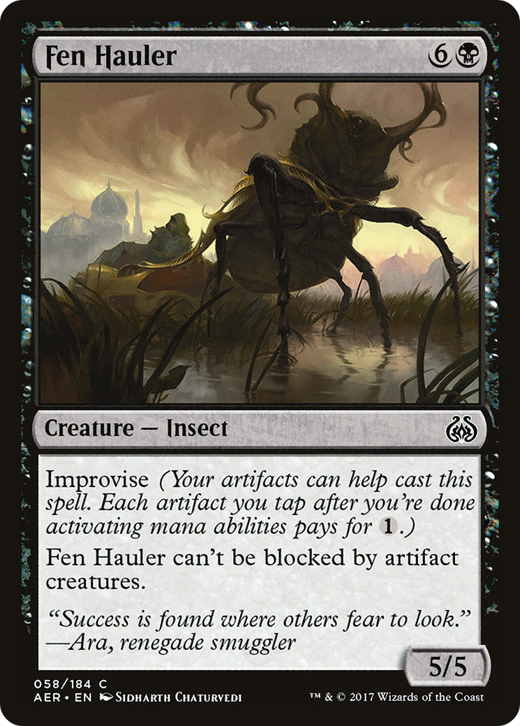Image of Fen Hauler (AER-058) - Aether Revolt Foil