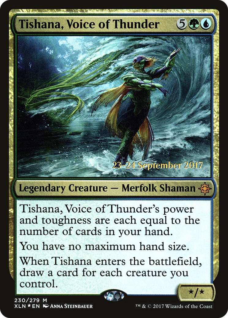 Image of Tishana, Voice of Thunder (PRE-230) - Ixalan Promos Foil