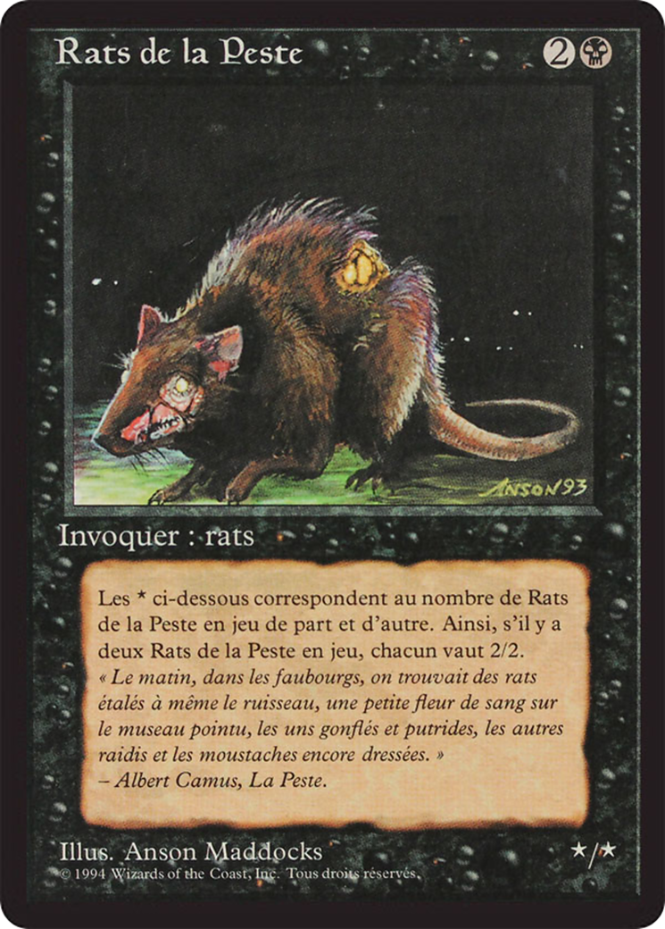 Image of Plague Rats (FBB-) - Foreign Black Border
