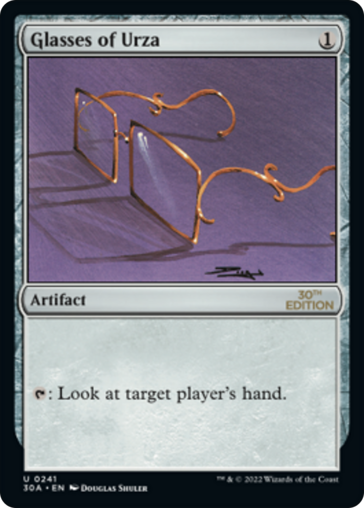 Image of Glasses of Urza (30A-241) - 30th Anniversary Edition