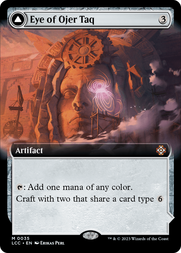 Image of Eye of Ojer Taq (Extended Art) (LCC-035) - The Lost Caverns of Ixalan Commander: (Extended Art) Foil