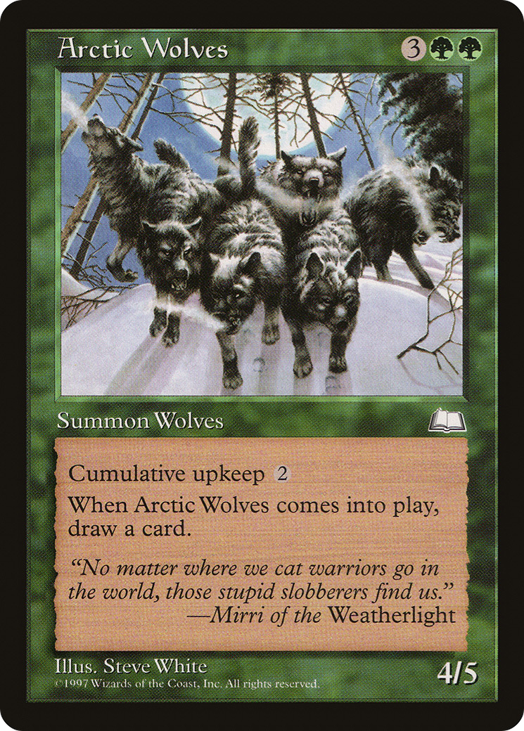 Image of Arctic Wolves (WTH-) - Weatherlight