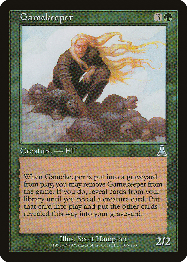 Image of Gamekeeper (UDS-106) - Urza's Destiny Foil