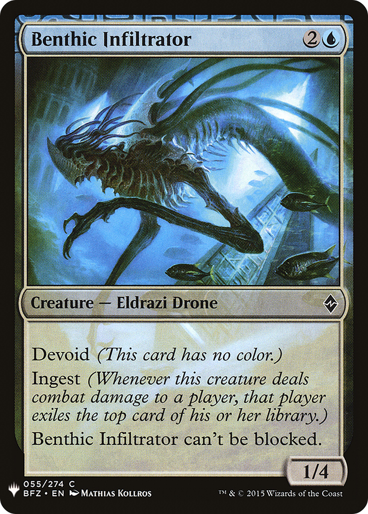 Image of Benthic Infiltrator (LIST-BFZ-55) - The List: (devoid)