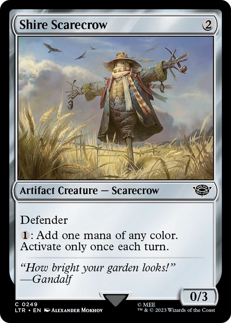 Image of Shire Scarecrow (LTR-249) - The Lord of the Rings: Tales of Middle-earth Foil