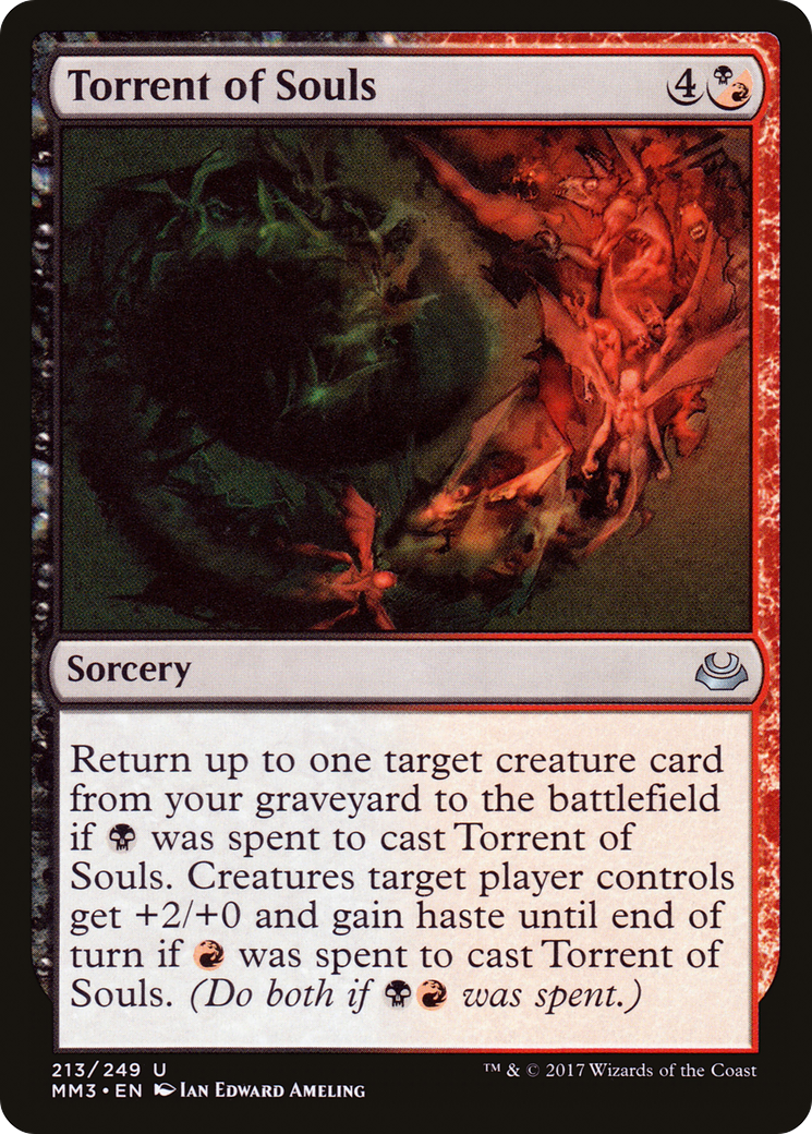 Image of Torrent of Souls (MM3-213) - Modern Masters 2017 Foil