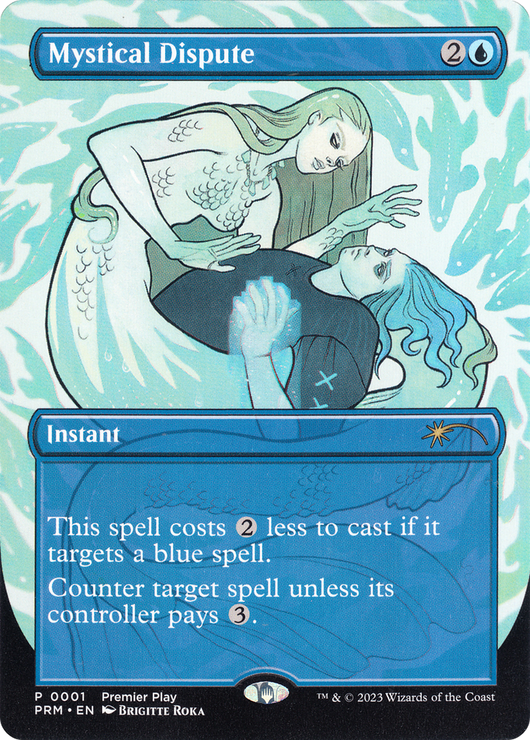 Image of Mystical Dispute (PTP-001) - Regional Championship Qualifiers 2023 (Borderless) Foil
