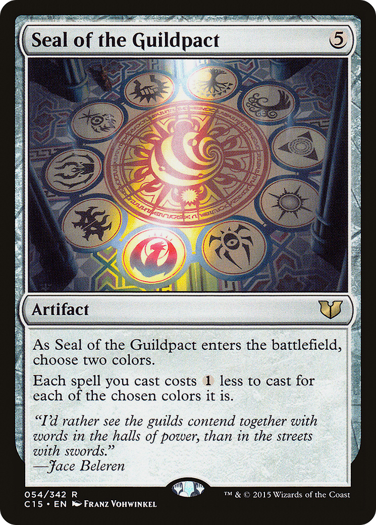 Image of Seal of the Guildpact (C15-054) - Commander 2015