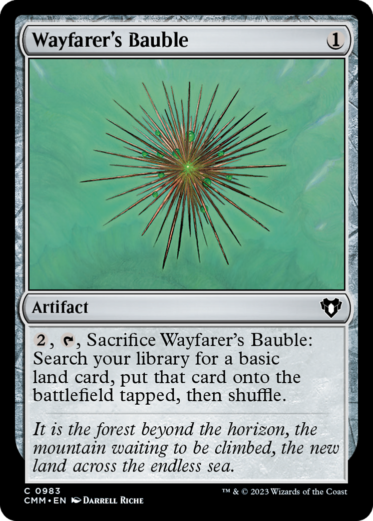 Image of Wayfarer's Bauble (CMM-983) - Commander Masters