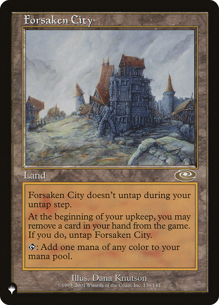 Image of Forsaken City (LIST-139/143) - The List