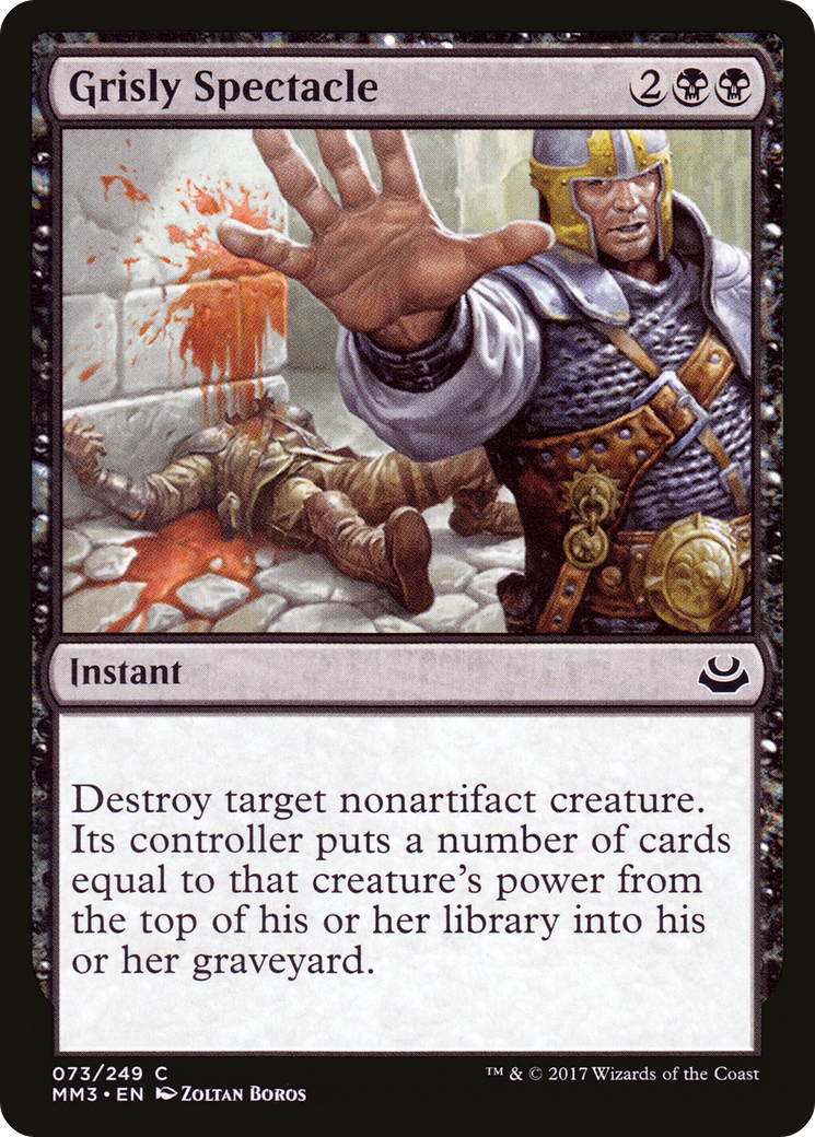 Image of Grisly Spectacle (MM3-073) - Modern Masters 2017 Foil