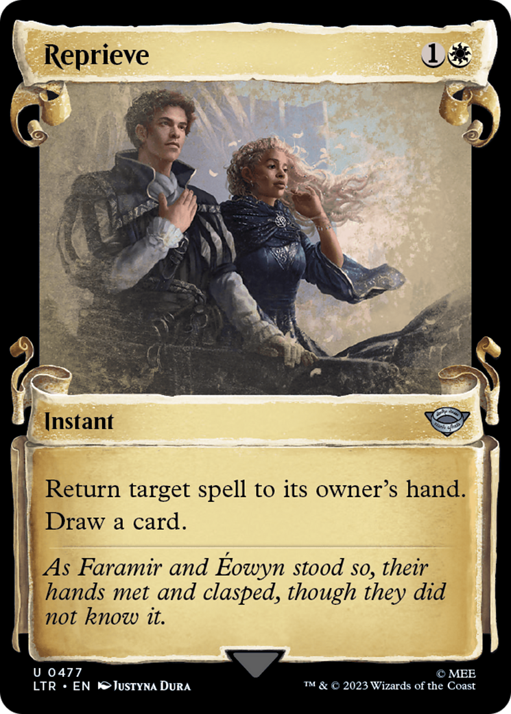 Image of Reprieve (Showcase Scrolls) (LTR-477) - The Lord of the Rings: Tales of Middle-earth: (Showcase)