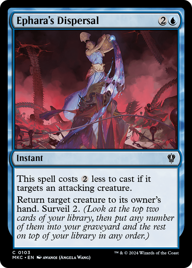 Image of Ephara's Dispersal (MKC-103) - Murders at Karlov Manor Commander