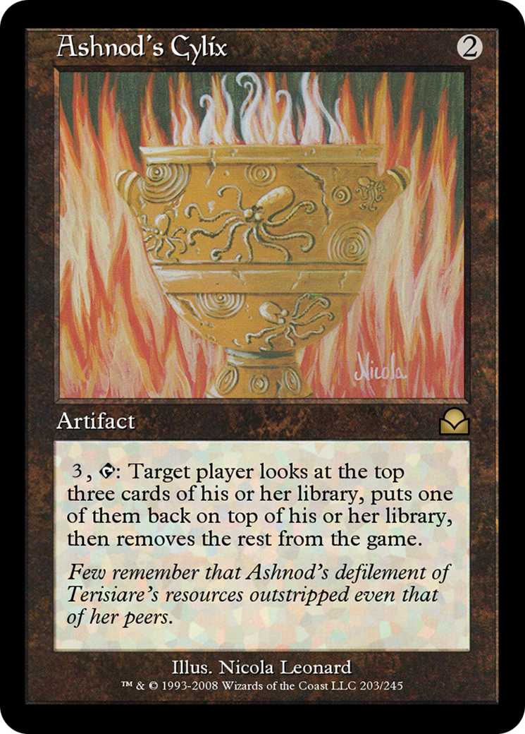Image of Ashnod's Cylix (ME2-203) - Masters Edition II Foil