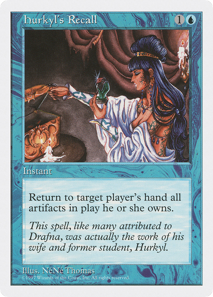 Image of Hurkyl's Recall (5ED-093) - Fifth Edition