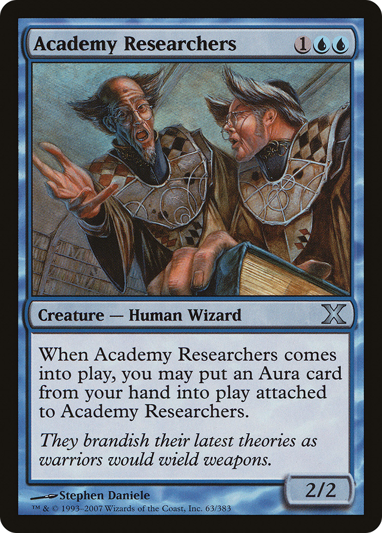 Image of Academy Researchers (10E-063) - Tenth Edition Foil
