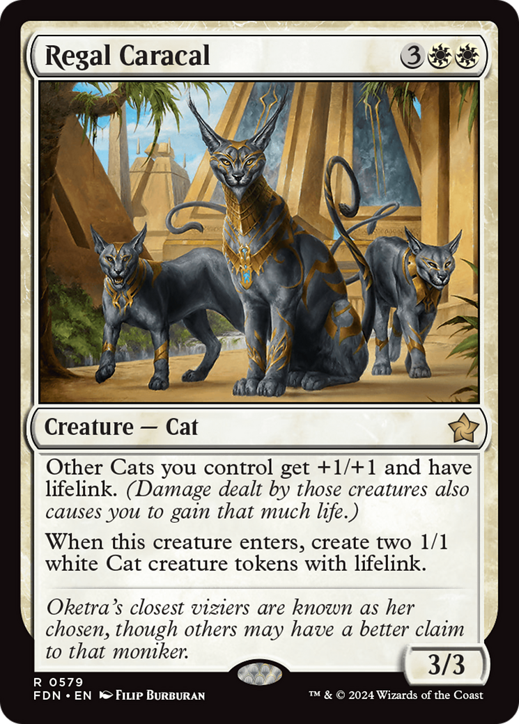 Image of Regal Caracal (FDN-579) - Foundations
