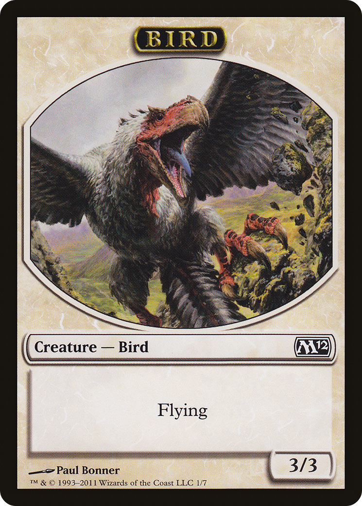 Image of Bird (M12-001) - Magic 2012 Tokens