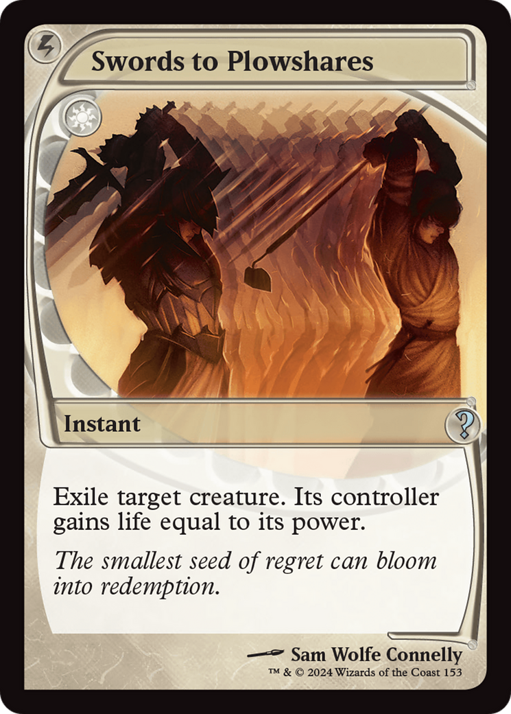 Image of Swords to Plowshares (Future Sight) (MB2-153) - Mystery Booster 2