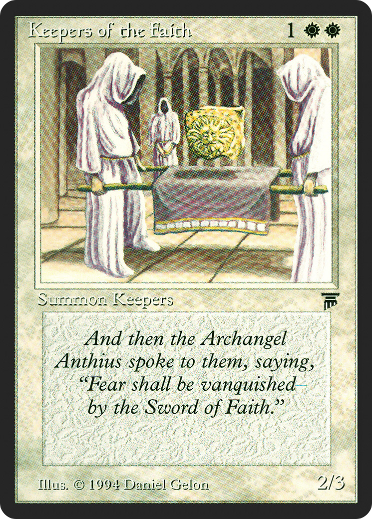 Image of Keepers of the Faith (LEG-) - Legends