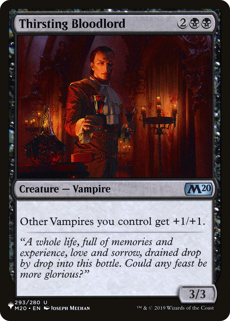 Image of Thirsting Bloodlord (LIST-M20-293) - The List