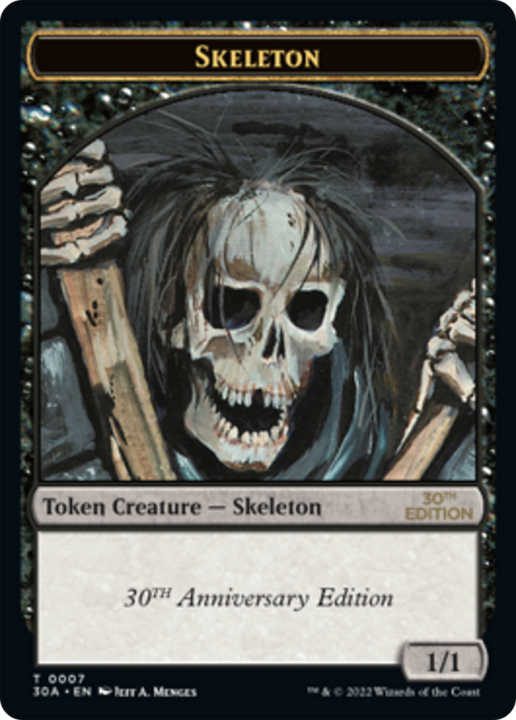 Image of Skeleton Token (30A-007) - 30th Anniversary Tokens