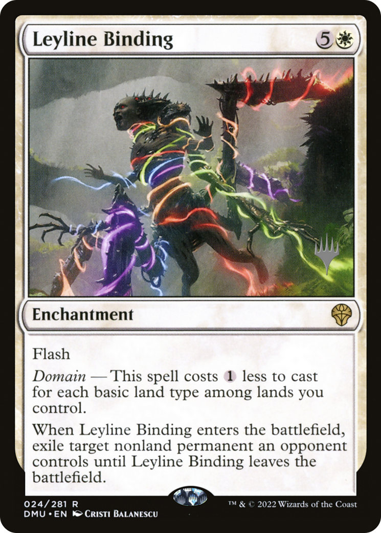 Image of Leyline Binding (PPDMU-024) - Dominaria United Promos Foil