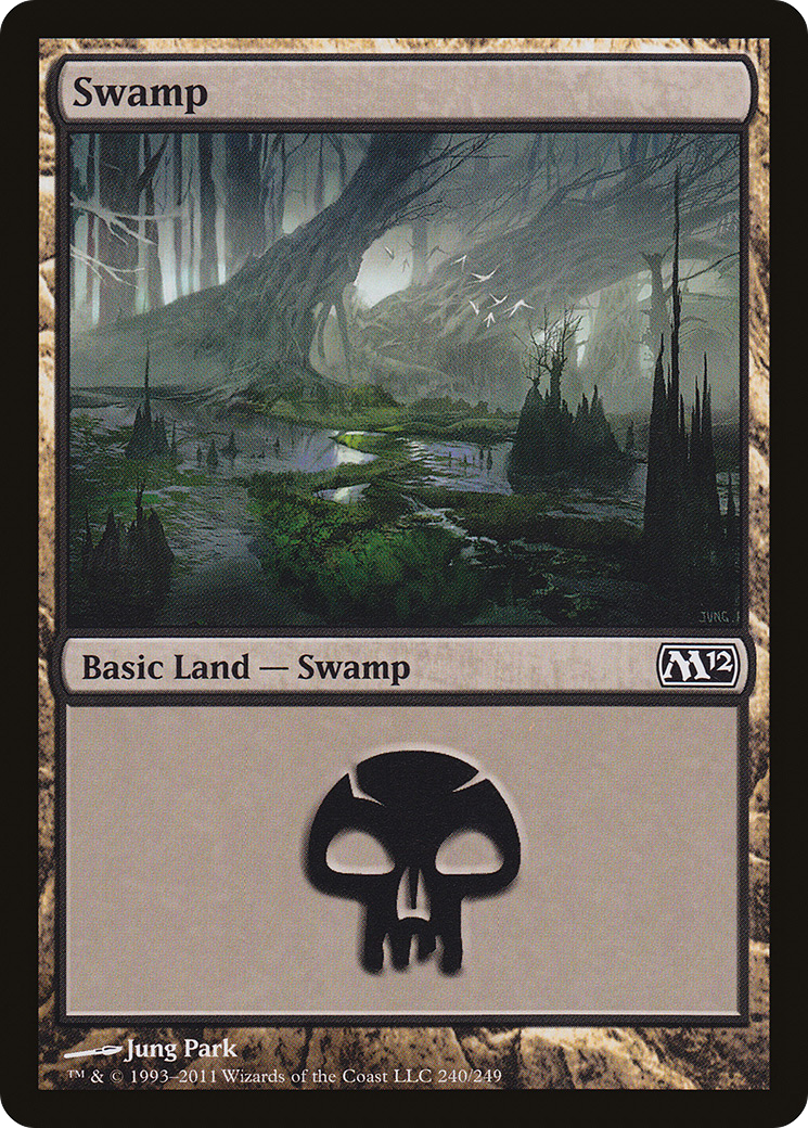 Image of Swamp (240) (M12-240) - Magic 2012
