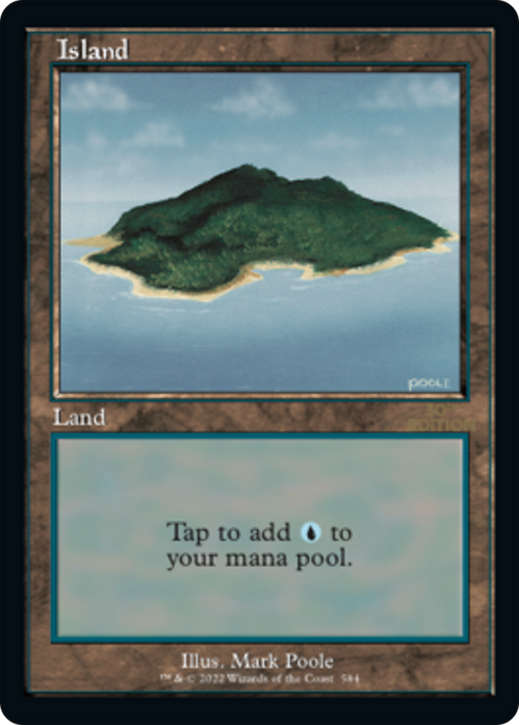 Image of Island (584) (Retro Frame) (30A-584) - 30th Anniversary Edition