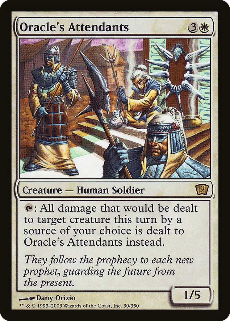 Image of Oracle's Attendants (9ED-30★) - 9th Edition Foil