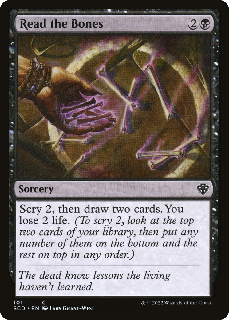 Image of Read the Bones (SCD-101) - Starter Commander Decks